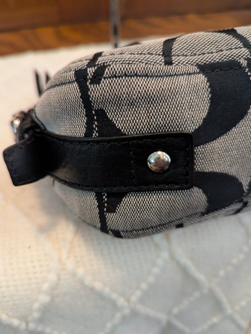 COACH Mini Zoe Hobo Shoulder Bag - Picture 8 of 11